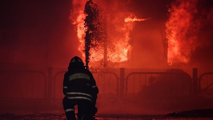Пожар в храме на северо-западе Москвы ликвидирован