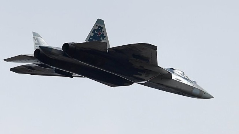 Момент разрушения крыла Су-57 во время испытаний попал на видео