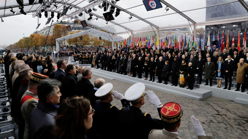 Путин почтил память воинов Русского экспедиционного корпуса в Париже