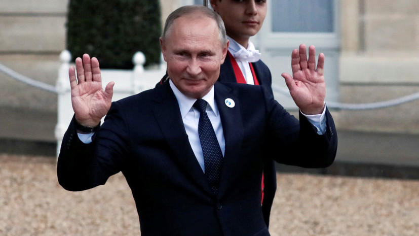 Путин и Нетаньяху переговорили в кулуарах Елисейского дворца