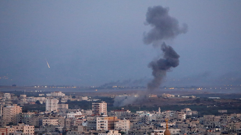 Армия Израиля нанесла удары по более чем 20 целям в Газе