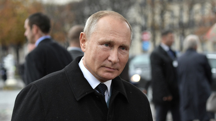 В Кремле подтвердили разговор Путина с Тачи в Париже