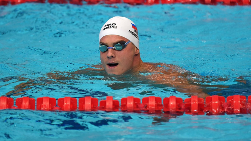 Ефимова и Морозов завоевали золото на этапе КМ по плаванию в Сингапуре