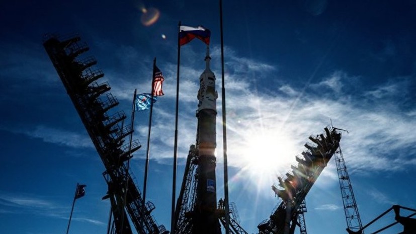 Ракета-носитель «Союз-ФГ» запущена к МКС с космодрома Байконур 