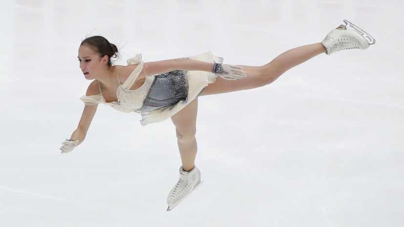 Zagitova updated the world record in the short program at the stage of ...