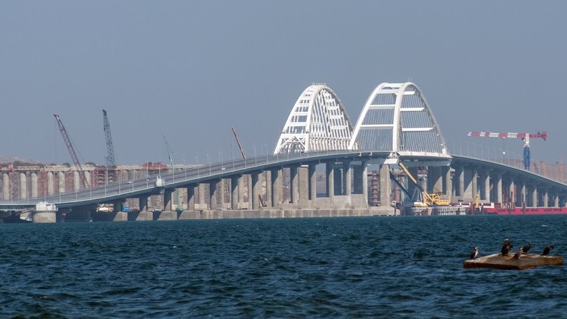 В Госдуме прокомментировали сообщение Киева о проседании Крымского моста