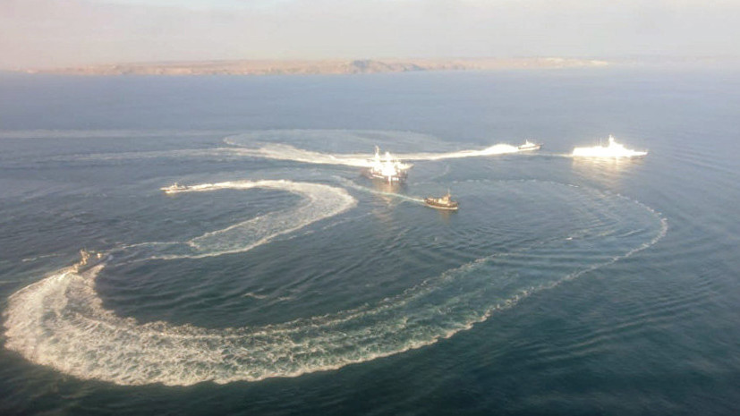 ФСБ: провокация ВМС Украины в Чёрном море продолжается пятый час