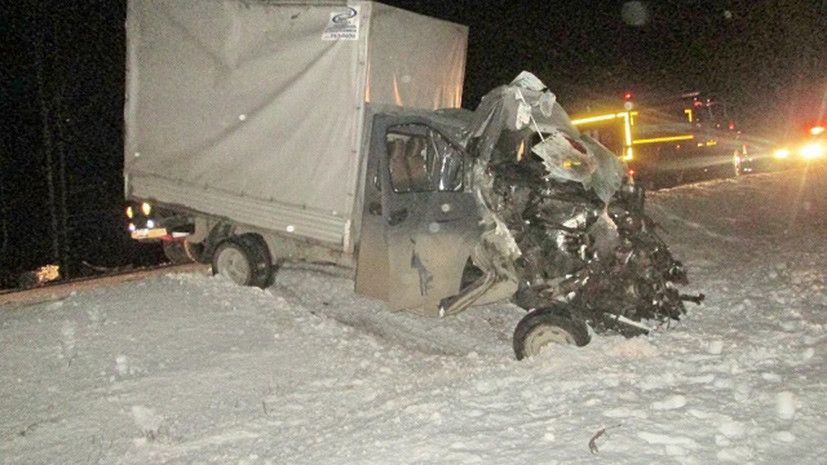 В результате ДТП в Челябинской области погибли пять человек