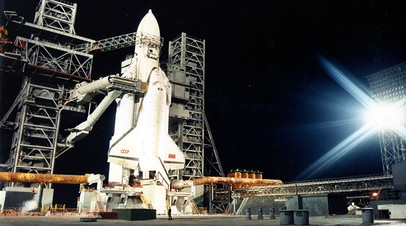 Запуск космической системы «Энергия» — «Буран» 15 ноября 1988 года