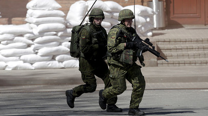 Военнослужащие ВС Литвы