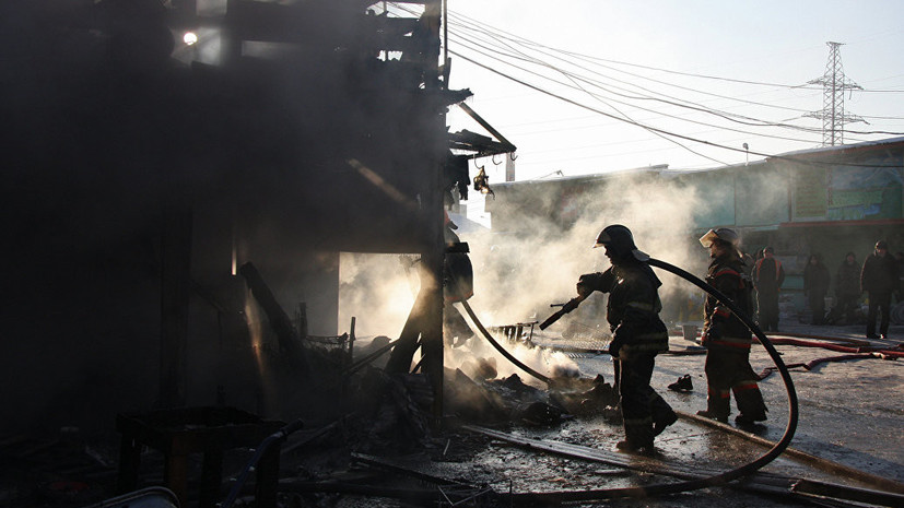 В результате пожара в Мытищах погибли три человека