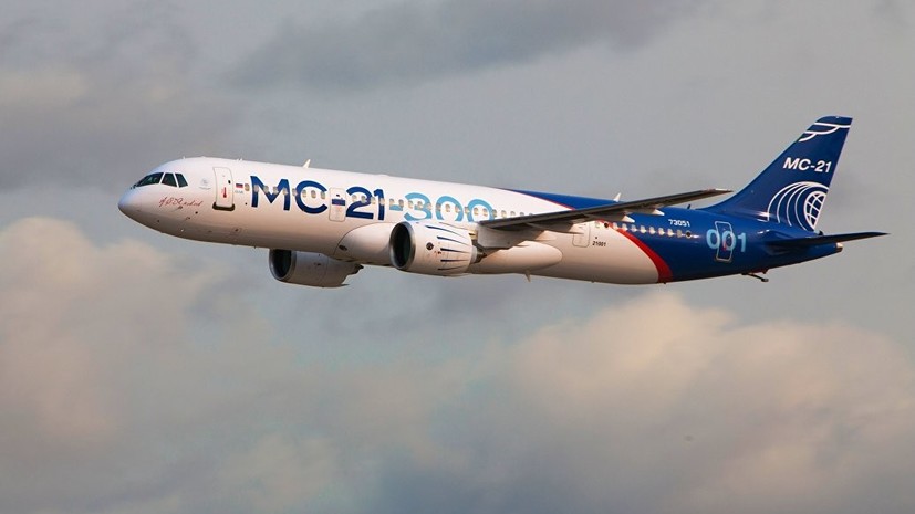 Фюзеляж самолёта МС-21 доставили в Жуковский для испытаний