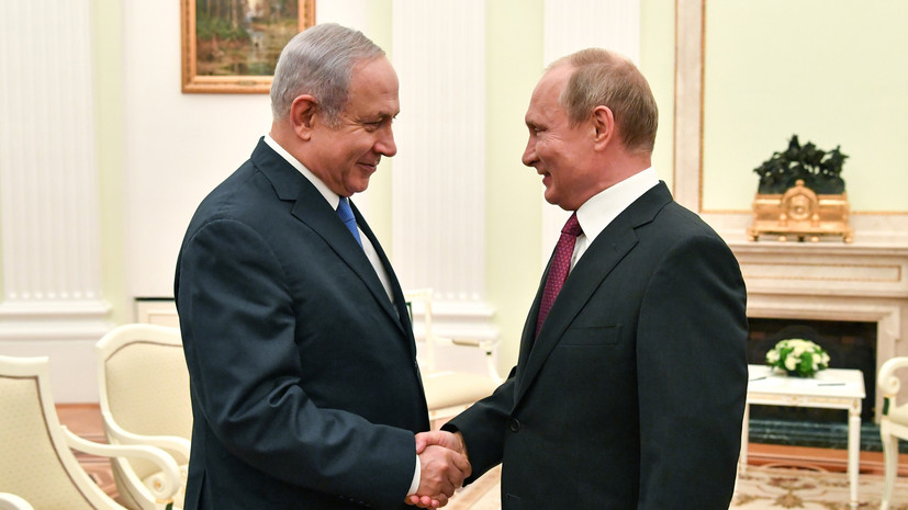 Путин и Нетаньяху обсудили ситуацию в Сирии