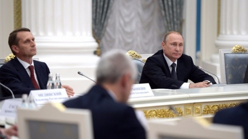Нарышкин рассказал, как познакомился с Путиным