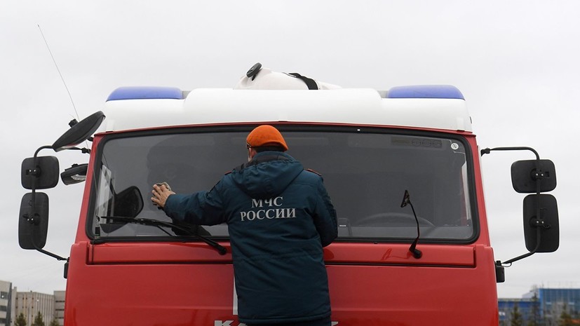На мебельной фабрике в Щёлкове произошёл крупный пожар