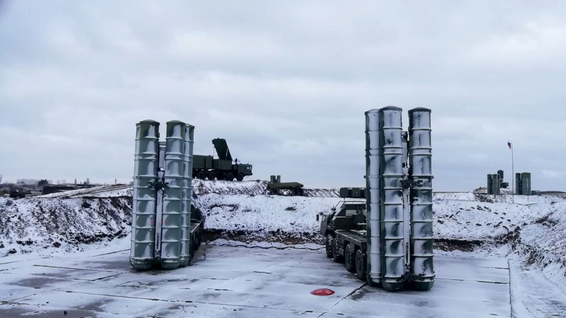 Расчёты С-400 провели учения по противовоздушной обороне в Крыму