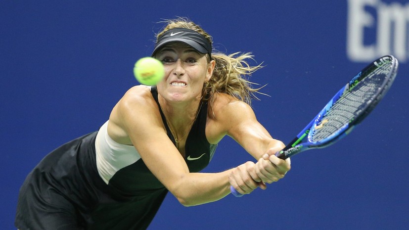 Шарапова обыграла Бачински в первом круге турнира WTA в Шэньчжэне