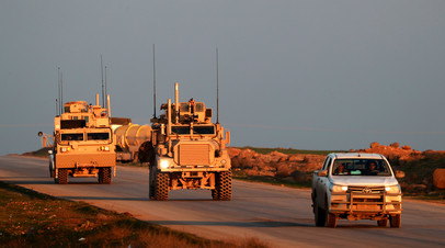 Военная техника армии США в Сирии
