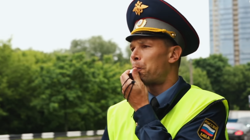 ЦСКА опубликовал скетч с Игнашевичем в образе капитана ГИБДД