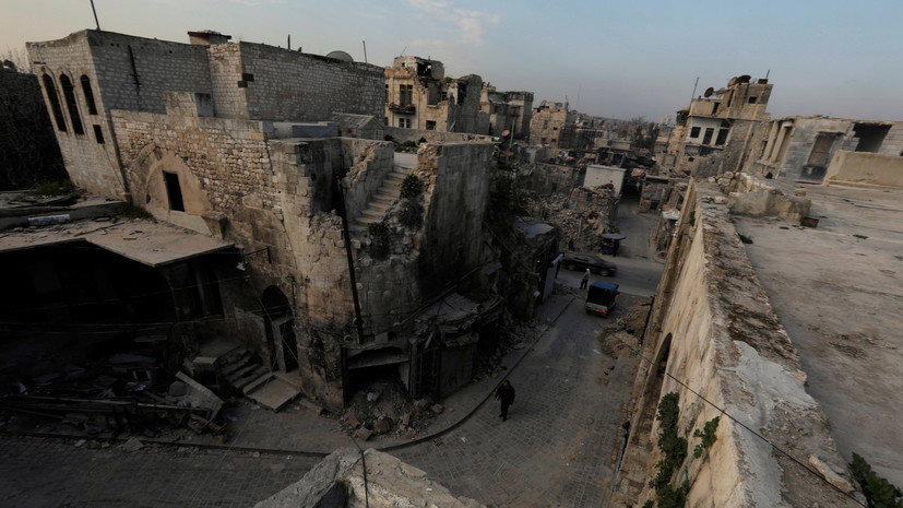 В ЦПВС сообщили об обстреле Алеппо со стороны боевиков