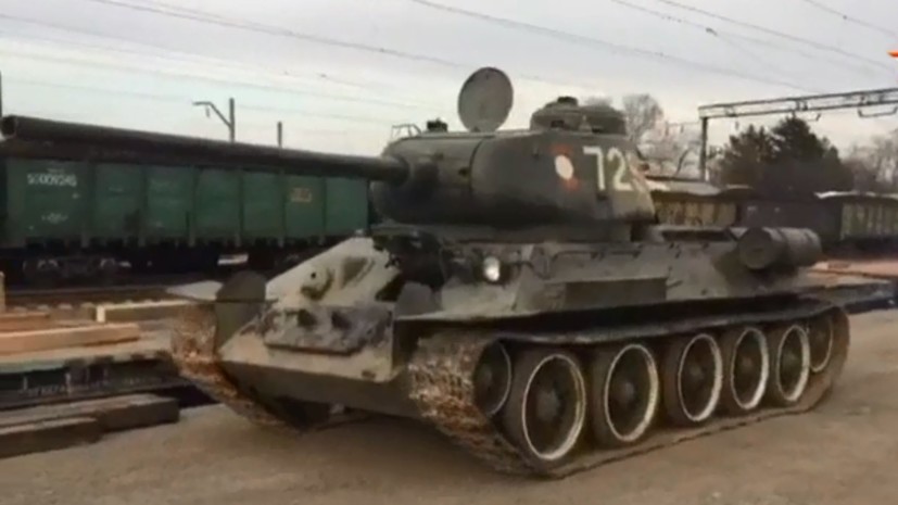 Лаос передал России советские танки Т-34