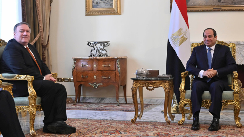 Помпео обсудил с президентом Египта религиозную свободу и терроризм