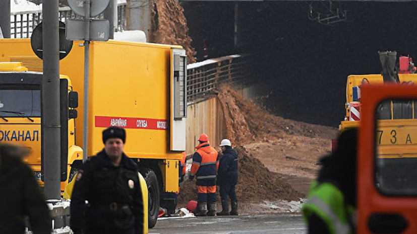 Последствия аварии в Тушинском тоннеле планируют устранить к утру 11 января