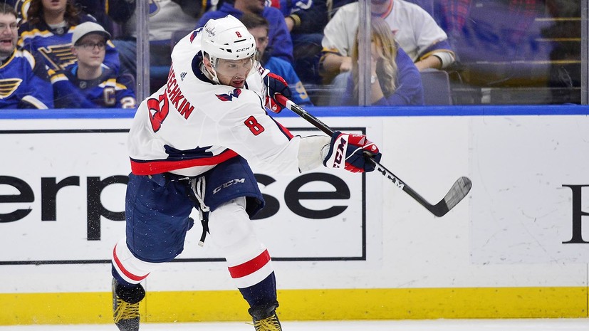 Овечкин вышел на третье место в истории НХЛ по заброшенным шайбам в пустые ворота