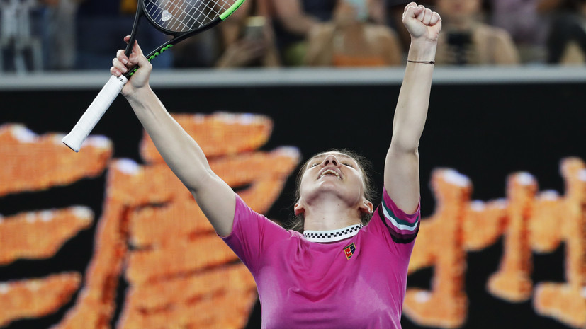 Халеп победила Канепи в матче первого круга Australian Open