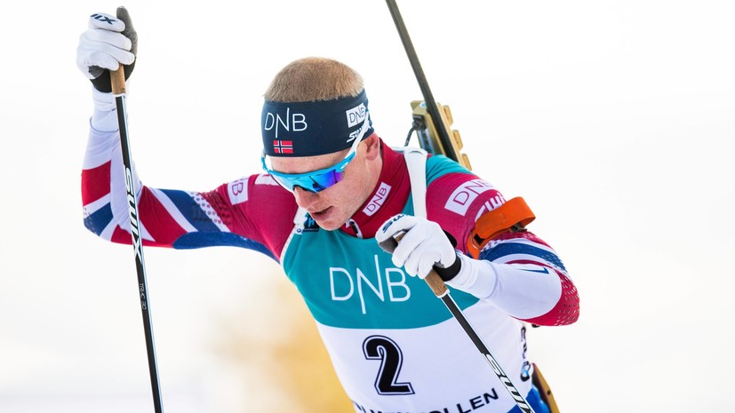Норвежец Йоханнес Бё выиграл масс-старт на этапе КМ в Рупольдинге