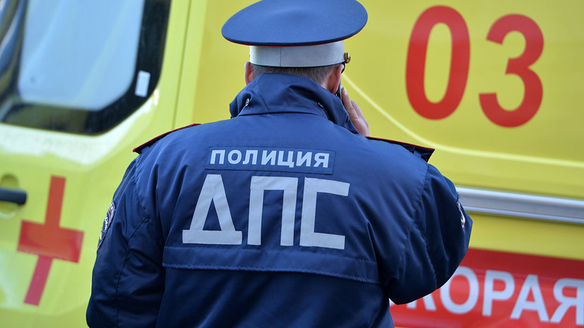 В Москве в ДТП с автомобилем Росгвардии пострадали четыре человека