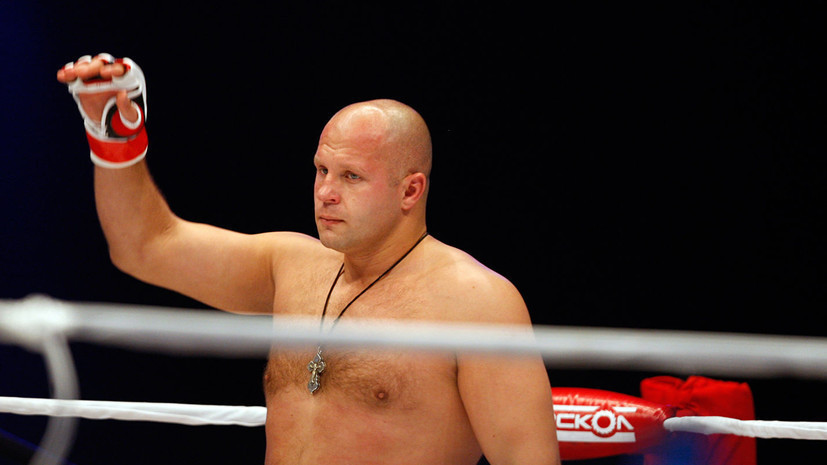 Фёдор Емельяненко оказался тяжелее Бейдера перед финалом Гран-при Bellator