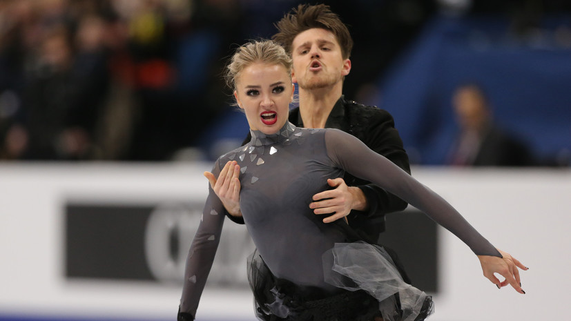 Степанова и Букин завоевали серебро ЧЕ в танцах на льду