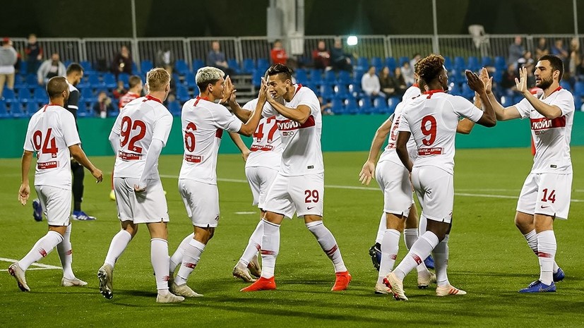 «Спартак» разгромил «Локомотив» в игре Кубка «Матч Премьер»