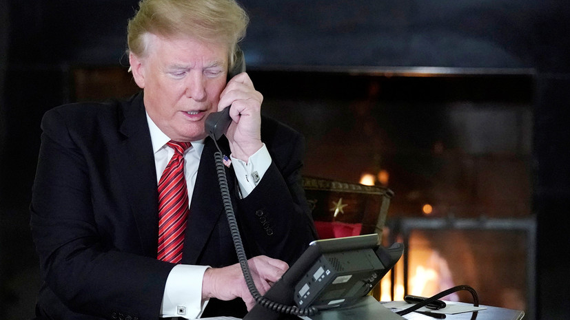 Трамп поздравил Гуаидо с «вступлением» в должность президента