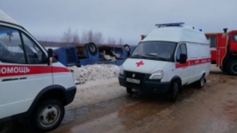 По факту ДТП с автобусом в Калужской области возбуждено дело