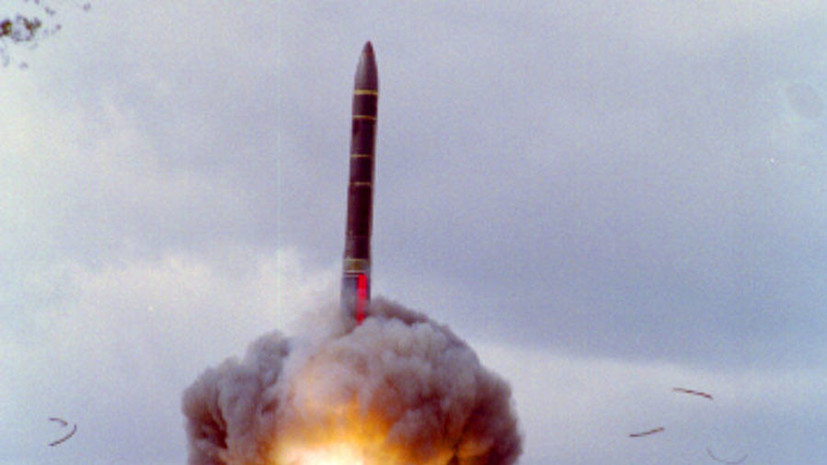 Минобороны провело пуск межконтинентальной баллистической ракеты «Ярс»
