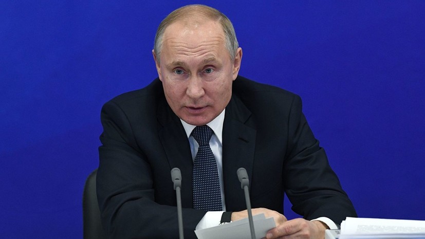 Путин заявил о снижении уровня насилия практически по всей Сирии