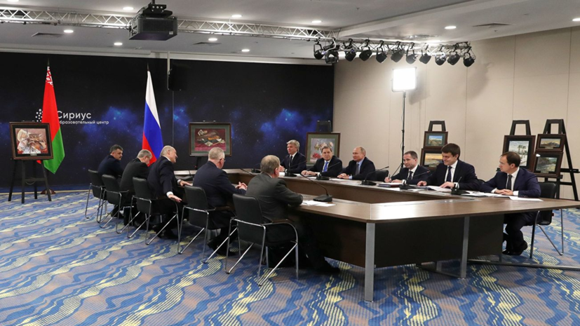 Лукашенко адресовал вопрос об интеграции народам России и Белоруссии