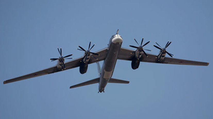 Японские истребители сопроводили два Ту-95МС во время планового полёта