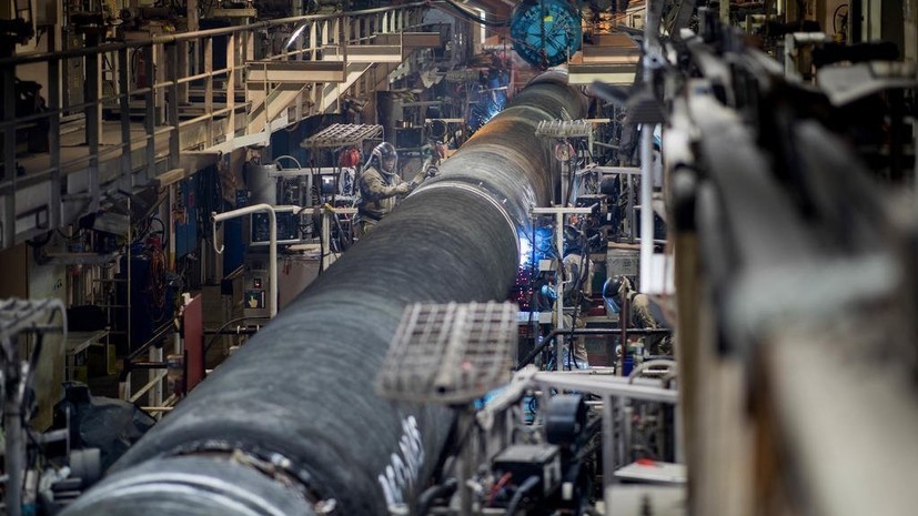 Nord Stream 2 построила около 700 километров «Северного потока — 2»