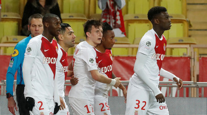 «Монако» впервые с декабря одержал победу в матче чемпионата Франции по футболу, обыграв «Тулузу»