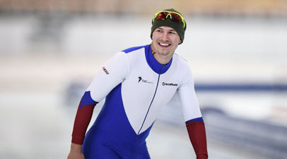 Конькобежец Кулижников занял первое место на дистанции 500 м на этапе КМ в Норвегии