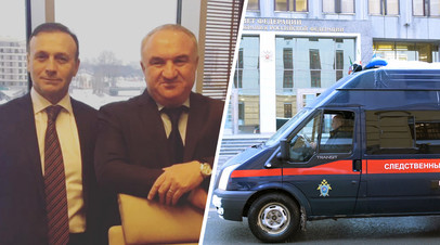 Слева: Уали Евгамуков с Арашуковым-старшим