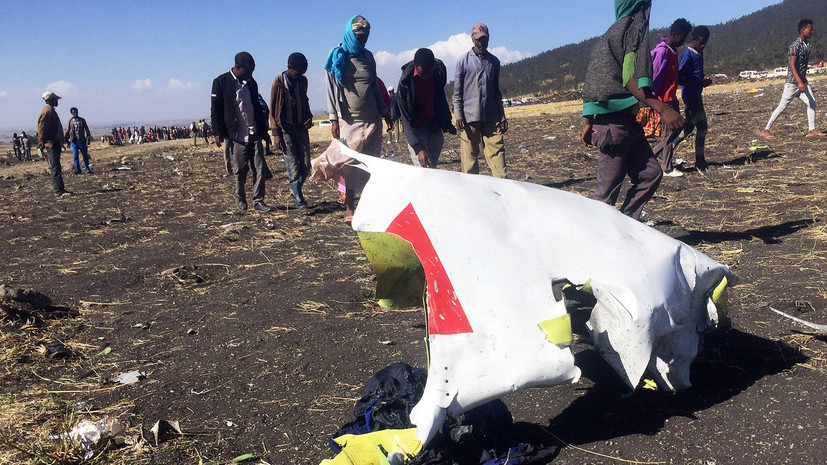 Ethiopian Airlines приостановила полёты Boeing 737-8 после катастрофы