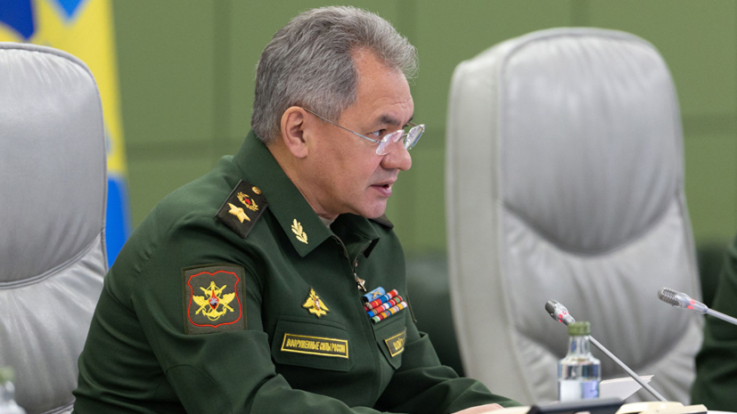 Шойгу заявил об усилении войсковой группировки в Крыму