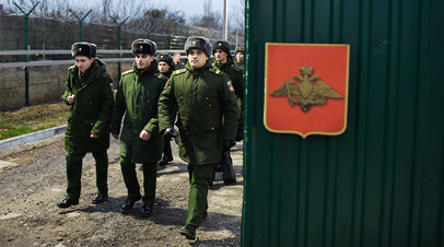 Призывники на отправке со сборного пункта военного комиссариата