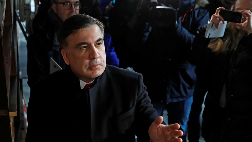 Саакашвили заявил о намерении вернуться на Украину после победы Зеленского