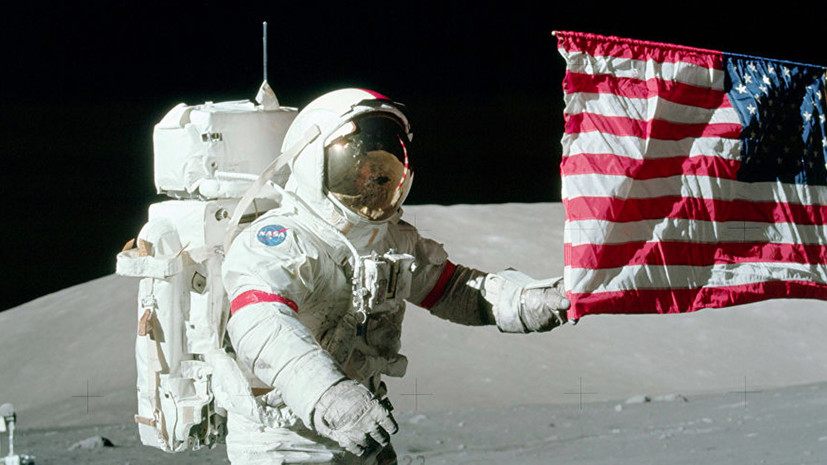 Рогозин назвал планы США по высадке на Луну «ширмой»
