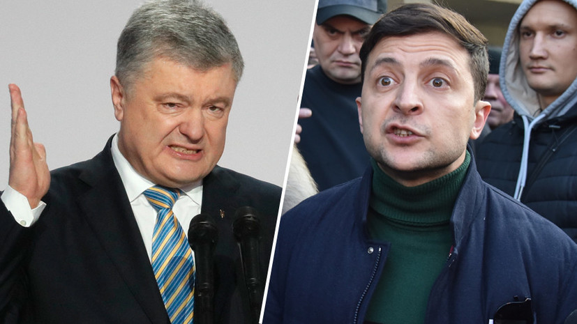 Порошенко прокомментировал спор с Зеленским в прямом эфире